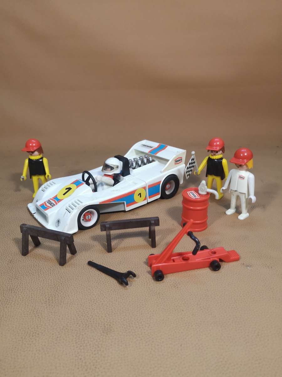 Vintage 3528 Playmobil System Formula 1 Race Car 1 Set
