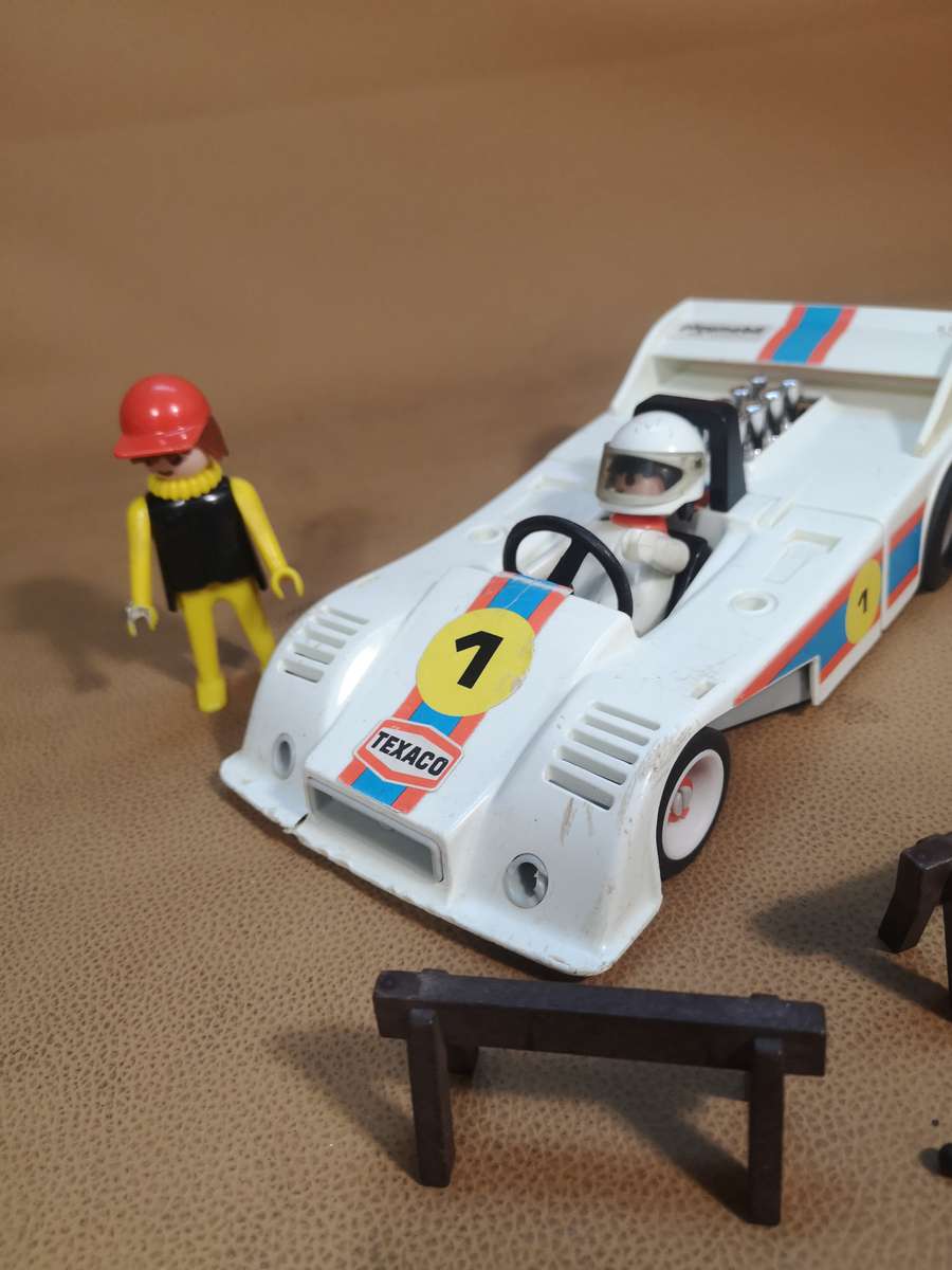 Vintage 3528 Playmobil System Formula 1 Race Car 1 Set