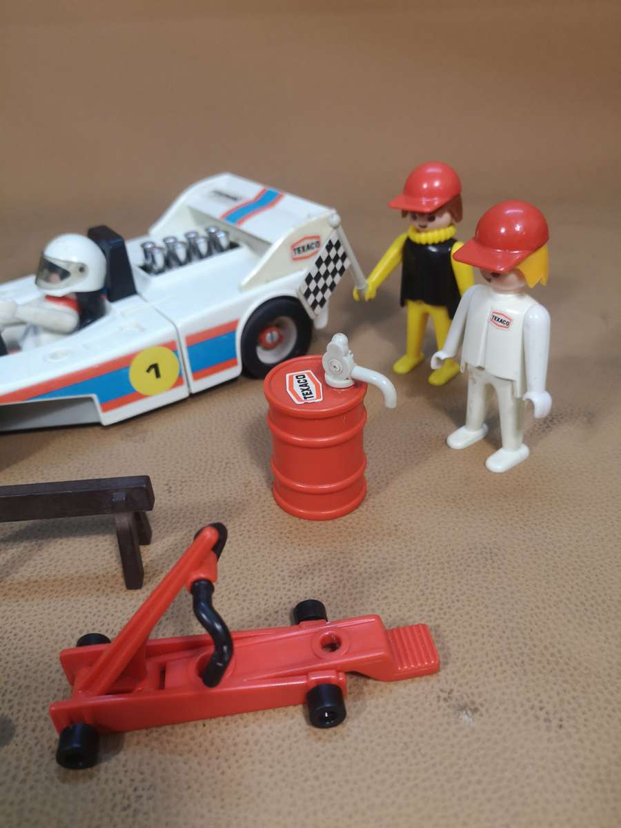 Vintage 3528 Playmobil System Formula 1 Race Car 1 Set