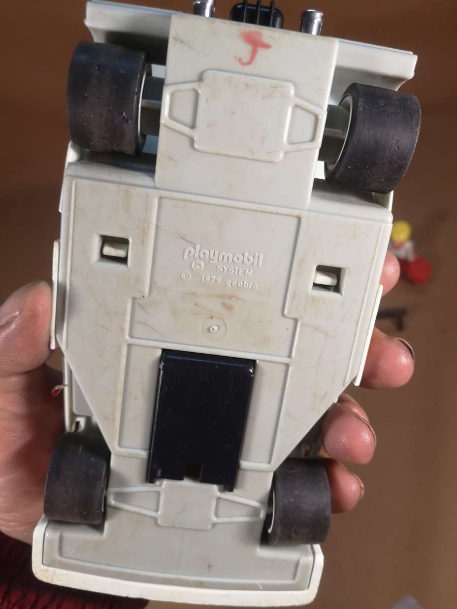 Vintage 3528 Playmobil System Formula 1 Race Car 3 Set