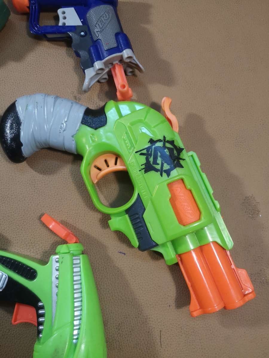 Massive Collection of Nerf Gun Handguns