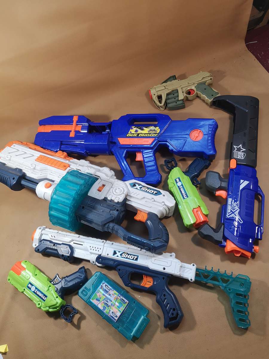 Giant Collection of Dart Action Guns