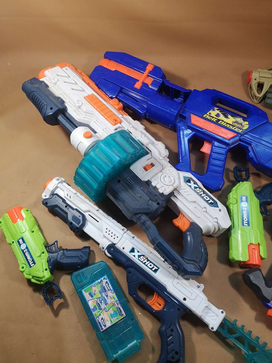 Giant Collection of Dart Action Guns