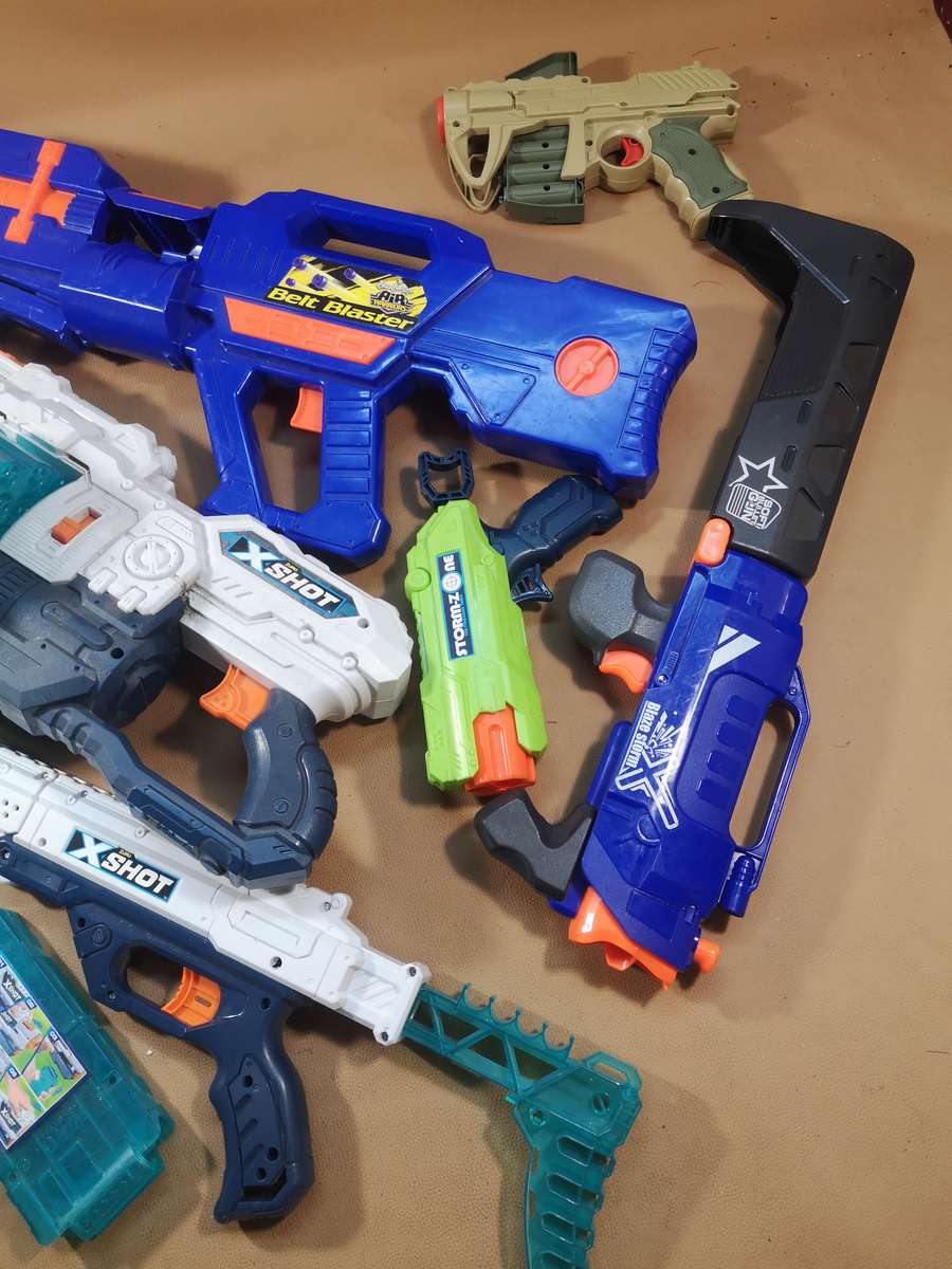 Giant Collection of Dart Action Guns