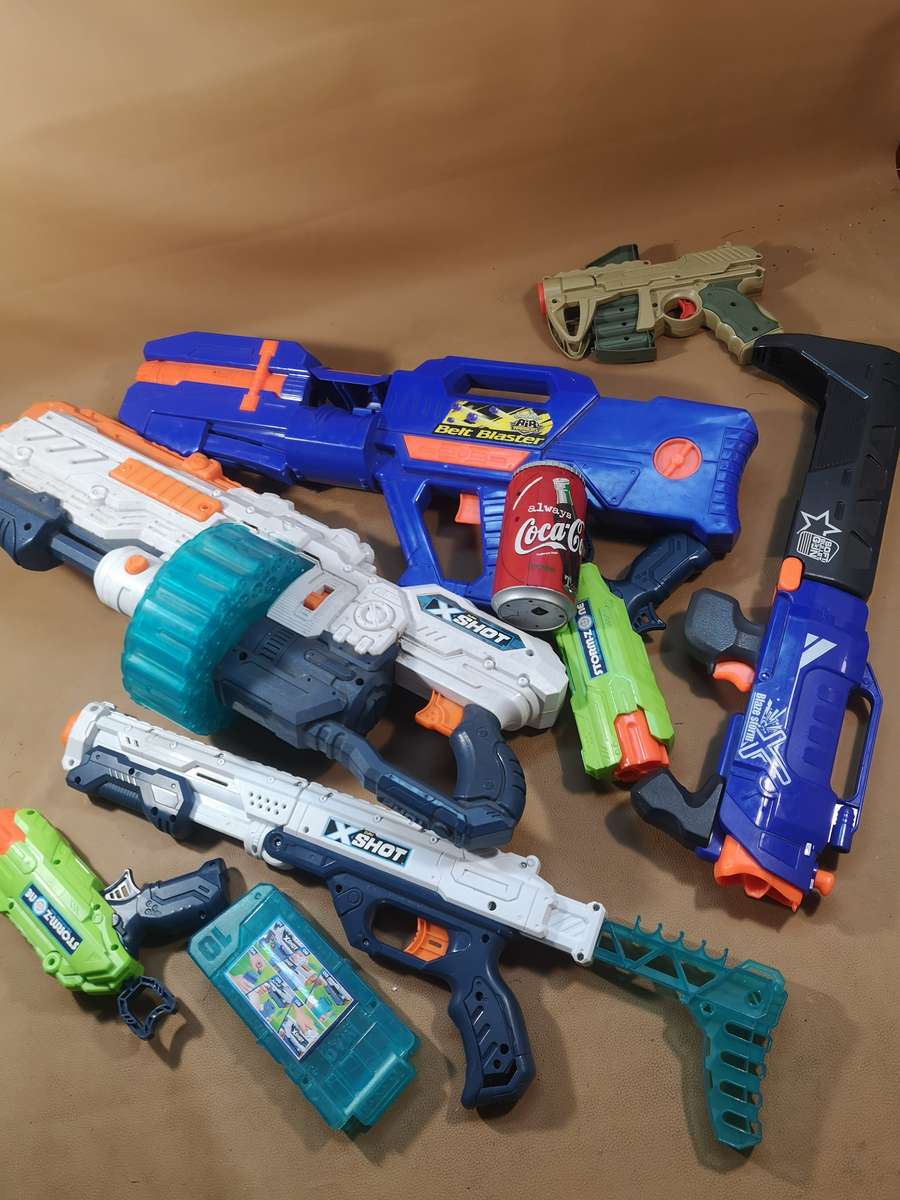 Giant Collection of Dart Action Guns