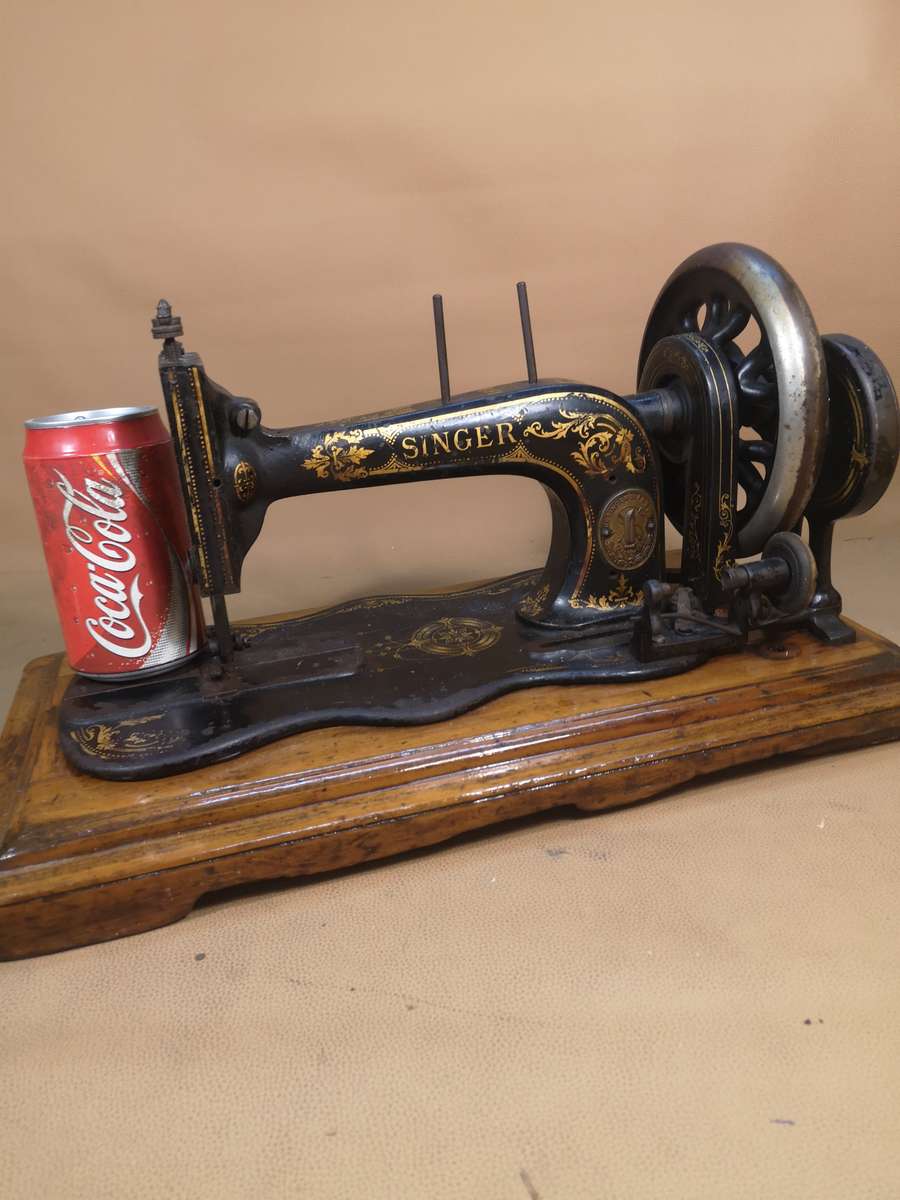 159 Year Old Antique 1865 Singer MFC.Co.N.Y 12K Sewing Machine - Made In UK