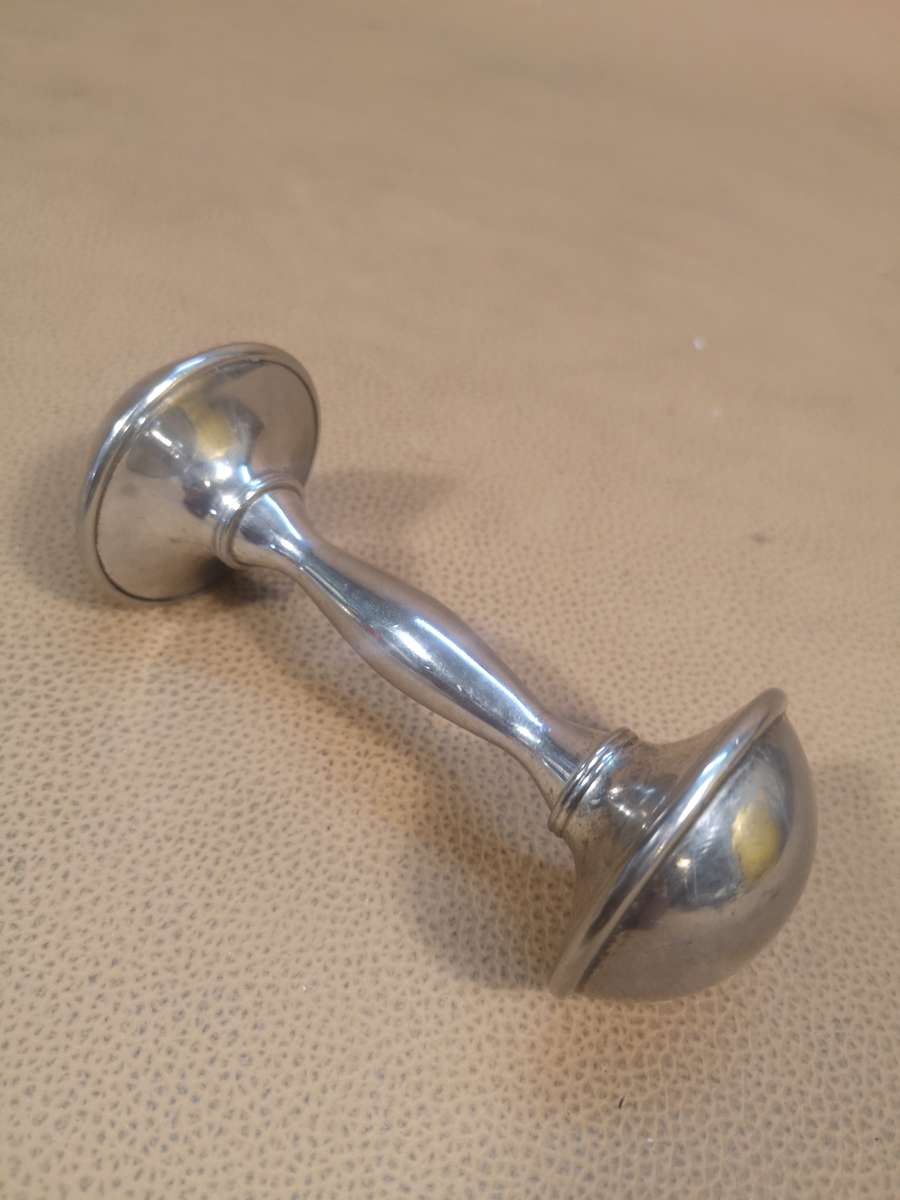 BEAUTIFUL VINTAGE BABY RATTLE