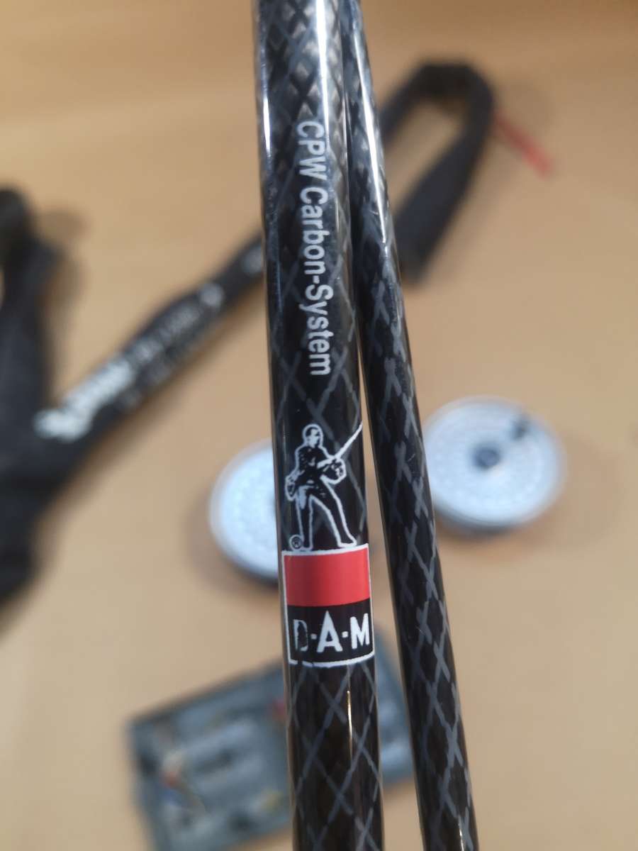 SUMO 2,55M CPW CARBON-SYSTEM FLY FISHING ROD REEL AND FLY BOX COMBO