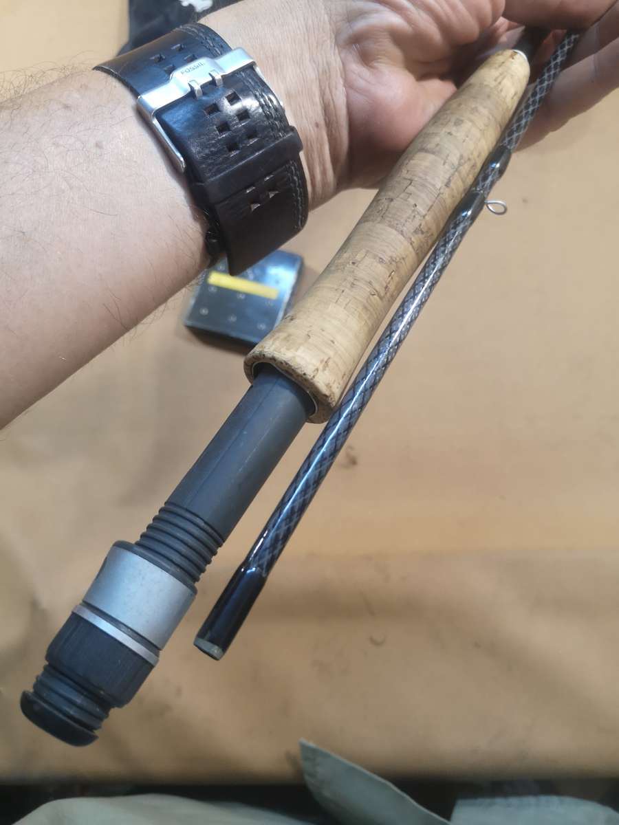 SUMO 2,55M CPW CARBON-SYSTEM FLY FISHING ROD REEL AND FLY BOX COMBO