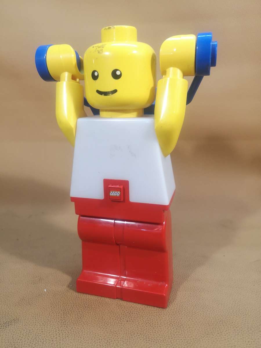 Vintage collectible Lego portable lantern or table lamp