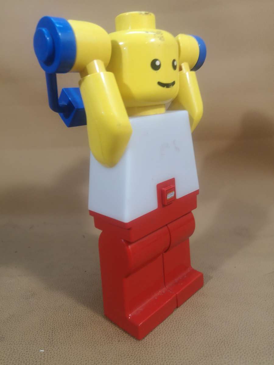 Vintage collectible Lego portable lantern or table lamp