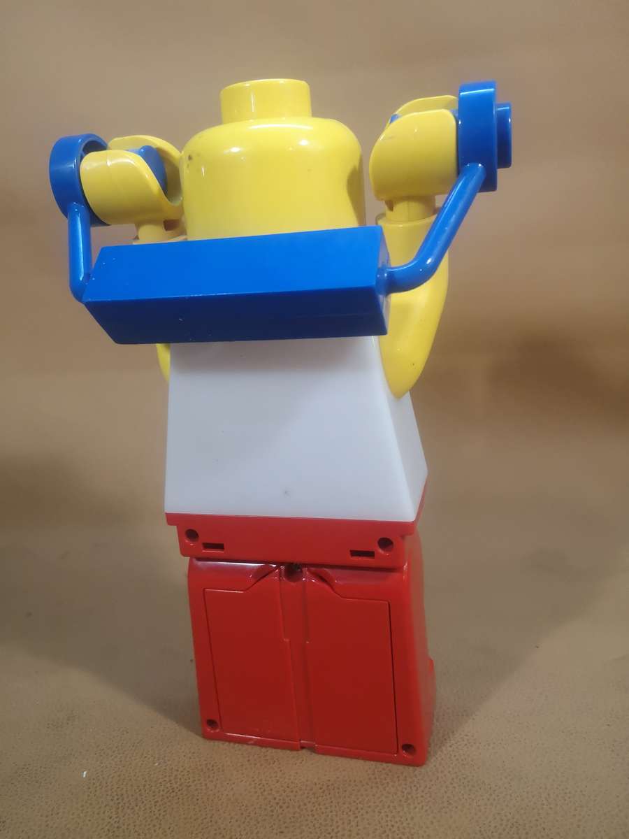 Vintage collectible Lego portable lantern or table lamp