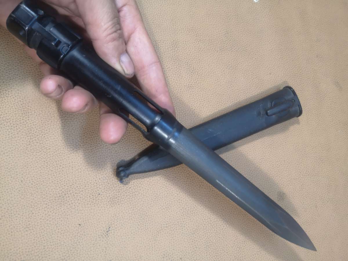 Vintage R1 Rifle Bayonet - South African R1 Bayonet