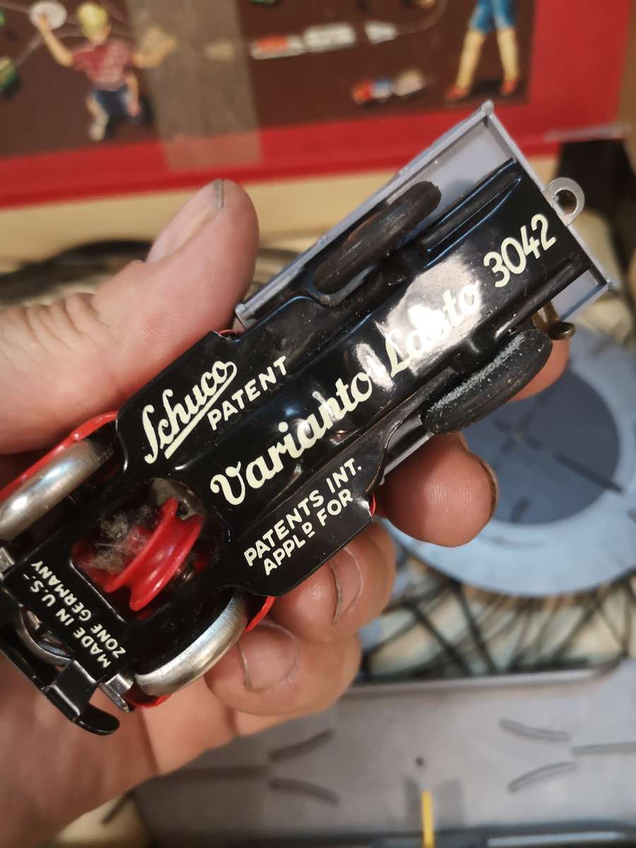 Schuco Varianto Track + 3042 Tin Truck in Box - 1950's Germany