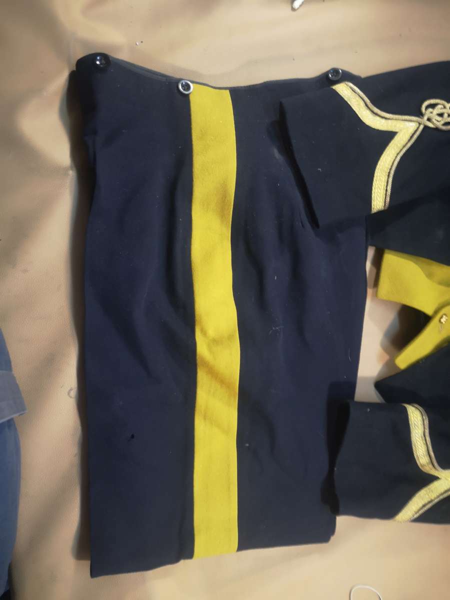 Vintage 1950`s SA Police Lieutenant mess dress - tunic, waistcoat and trousers