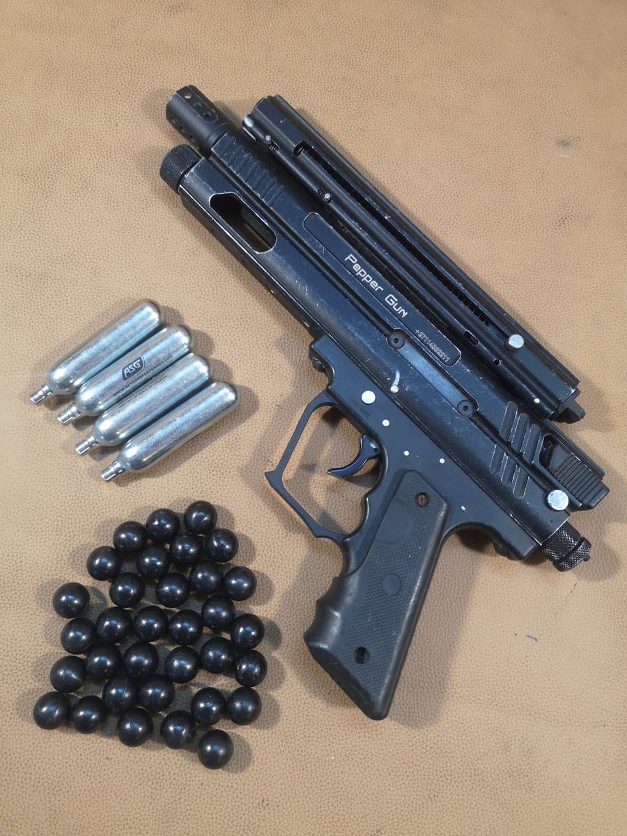 Personal Security Pepper Gun/Rubber Balls/Paintball