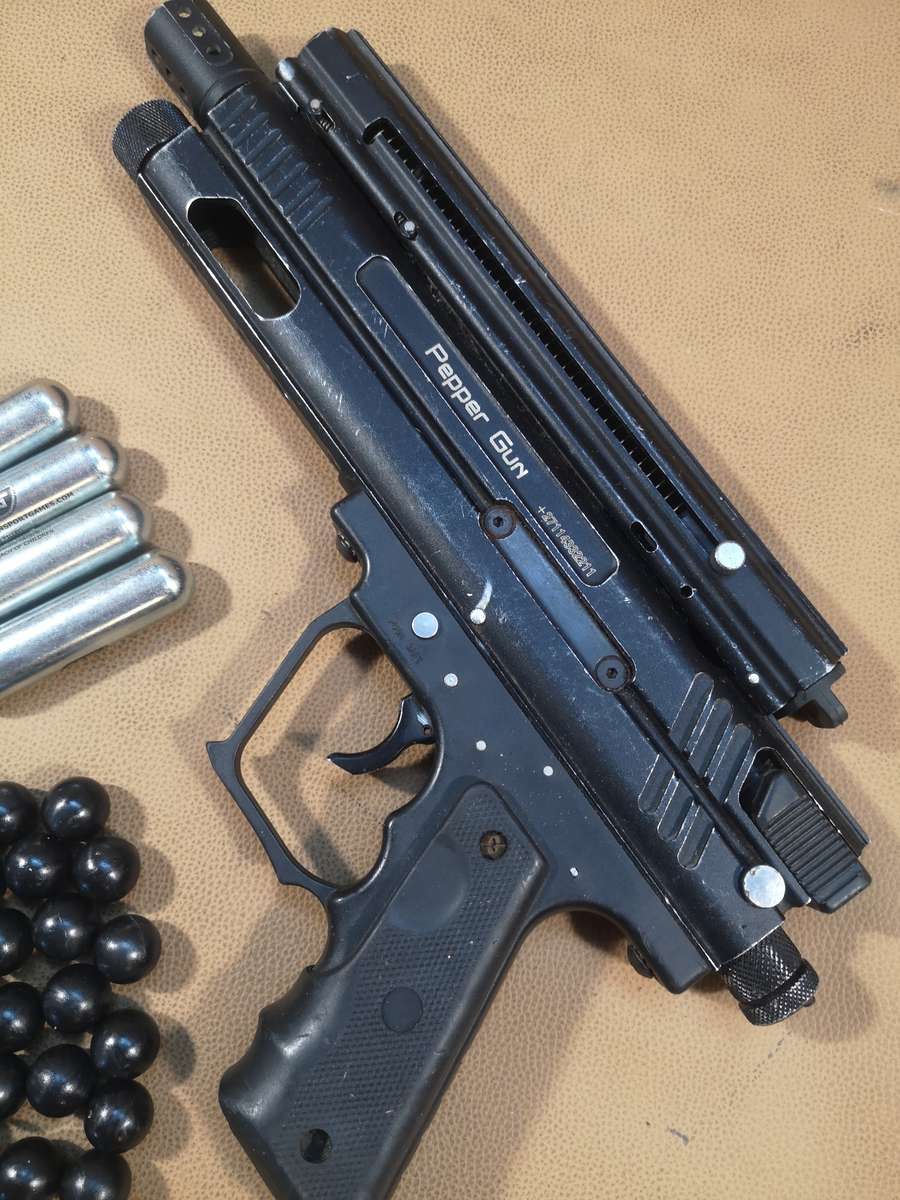 Personal Security Pepper Gun/Rubber Balls/Paintball