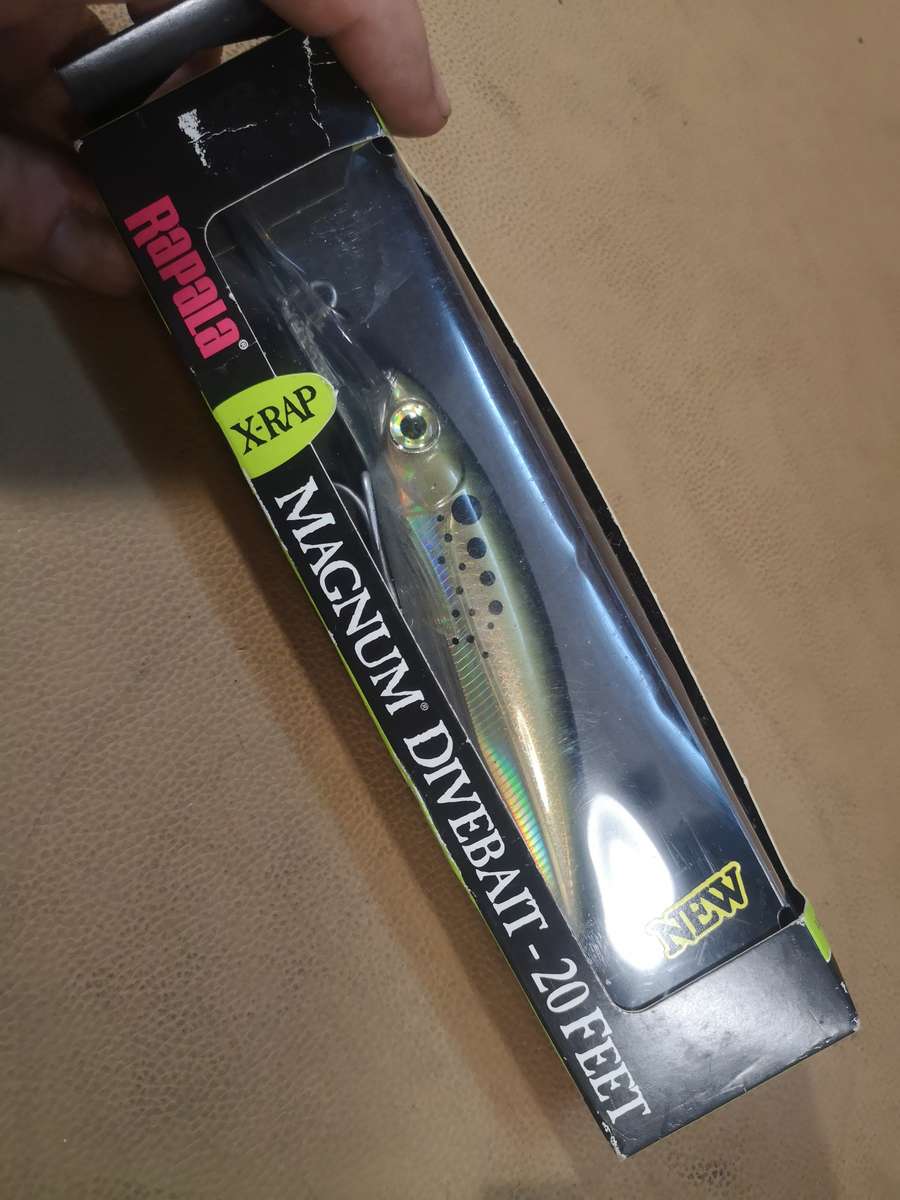 2 x Rapala X-Rap Magnum 20 Feet Dive Bait Still New in Box