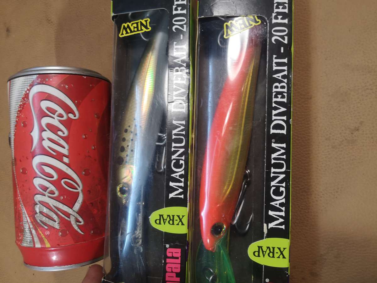 2 x Rapala X-Rap Magnum 20 Feet Dive Bait Still New in Box