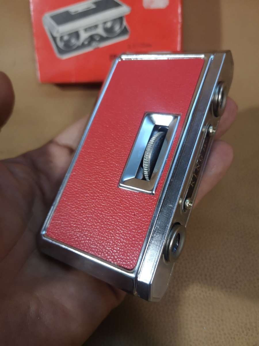 A Pair of Vintage Japanese Folding Opera Glasses with Original Box