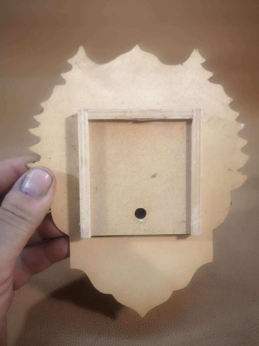 Vintage Handmade Albert Schwab Cuckoo Wind Up Clock Made in Germany