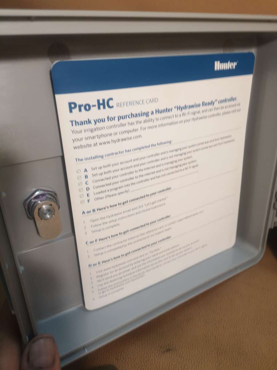 Hunter Pro-HC PHC-600 WiFi 6-Zone Station Hydrawise Outdoor Sprinkler Controller