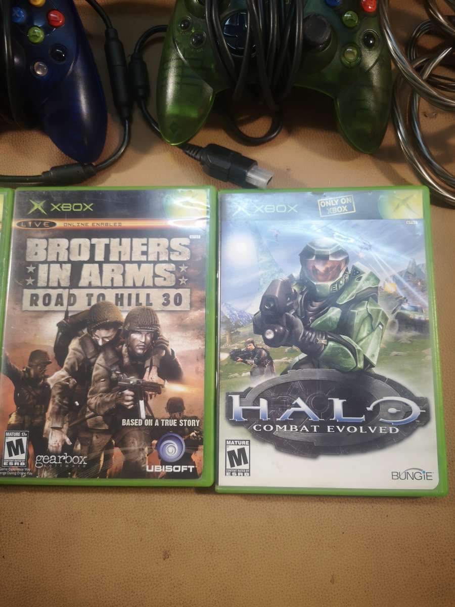 COMPLETE VINTAGE ORIGINAL XBOX BUNDLE WITH GAMES - NTSC