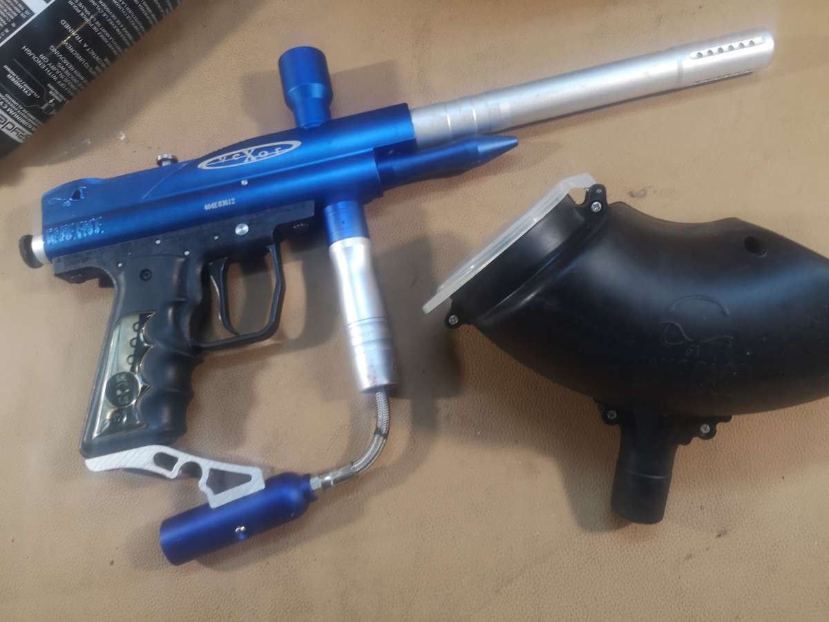 Almost Brand New Vexor Paintball Combo - Tested Working