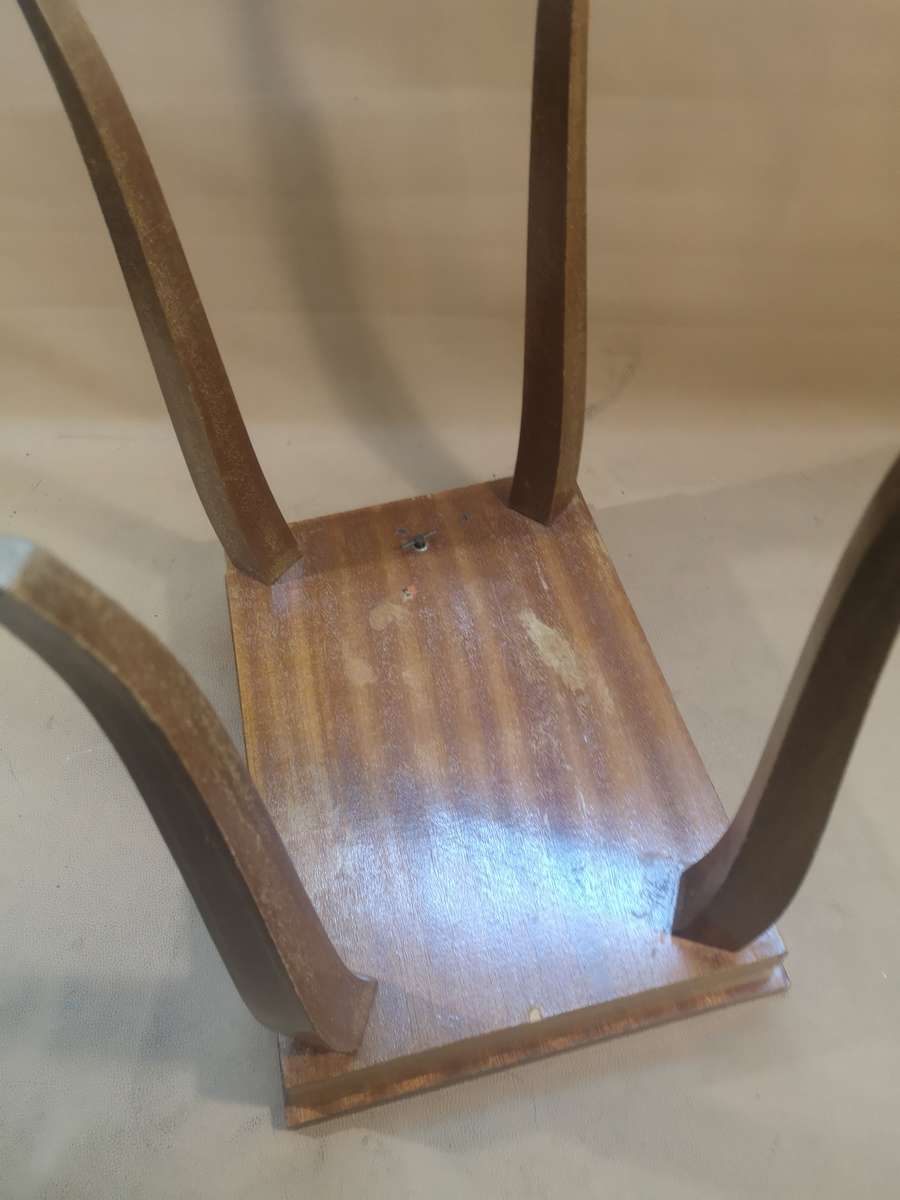 Beautiful Antique Sorrento Italy Mapsa Musical Jewellery Box Table