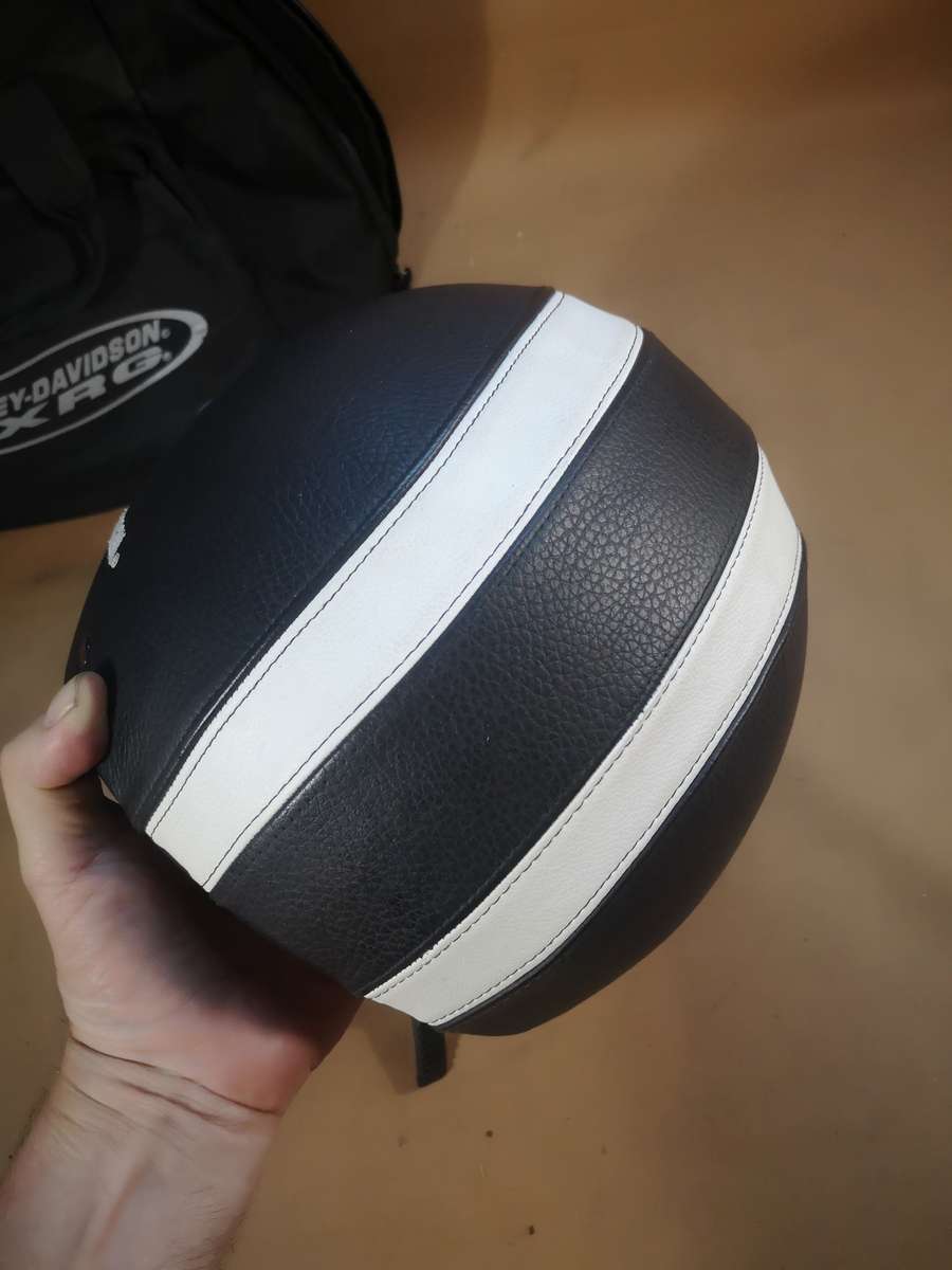 Genuine Harley-Davidson® Jet Helmet "Aviator" Leather EC-98030-05E/002S (XS)