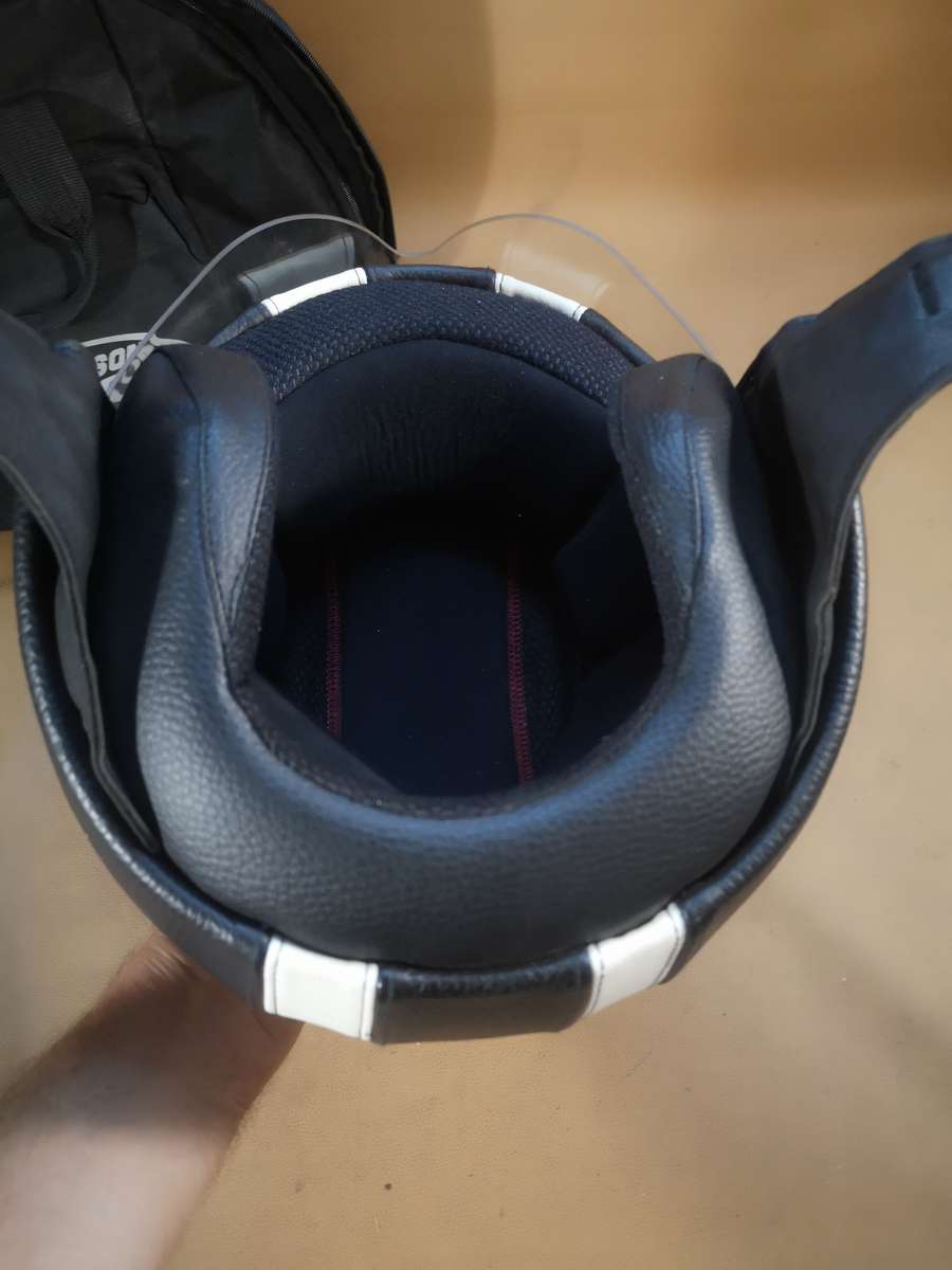 Genuine Harley-Davidson® Jet Helmet "Aviator" Leather EC-98030-05E/002S (XS)