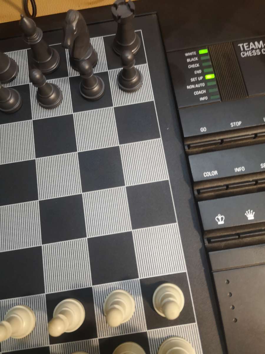 Large Saitek Kasparov Turbo Advanced Trainer Vintage Chess Computer