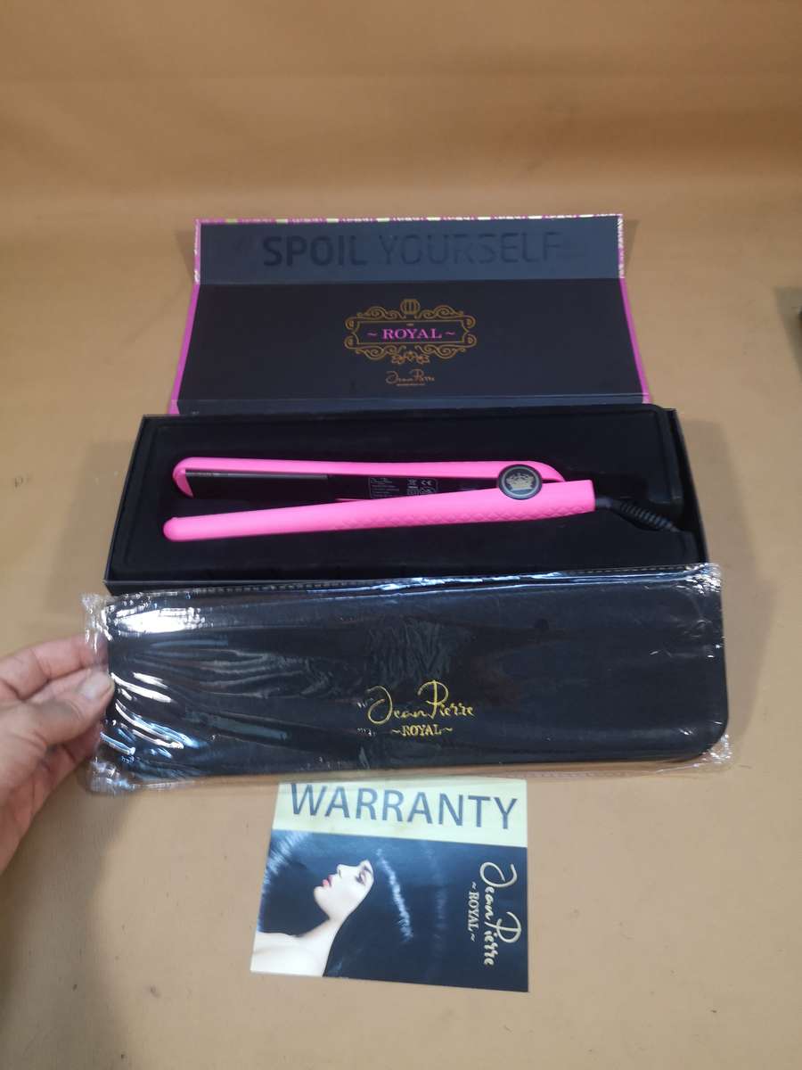 Professional Jean Pierre Royal Pink Hair Straightener