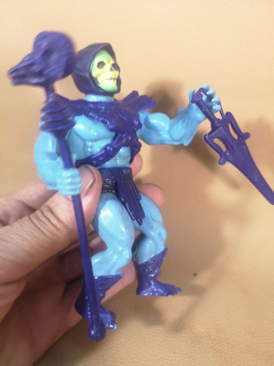 Rare Vintage (1982) Masters of the Universe Skeletor action figure Mattel (Complete)