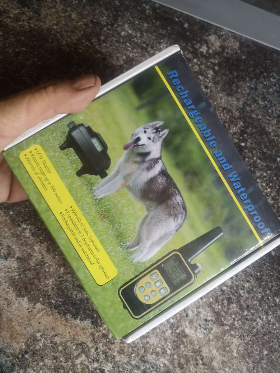 AnniePaw Rechargeable Anti-Bark Dog Collar - 800M Range