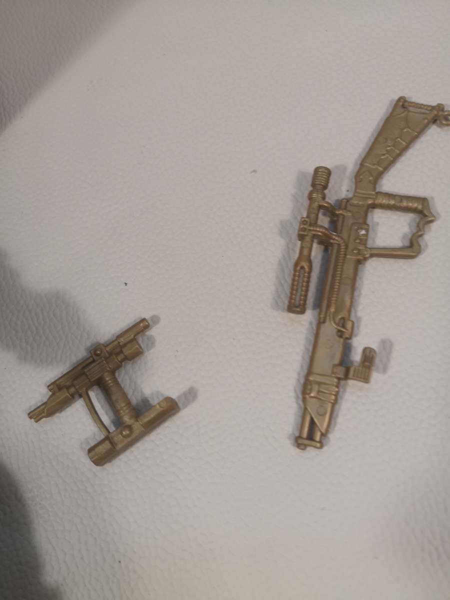 Vintage Bravestarr Laser Fire Quickdraw Tex Hex Action Figure Complete - 1986 Mattel