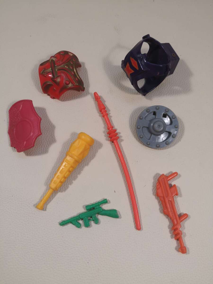Vintage 1980's He-Man Masters of the Universe Weapons