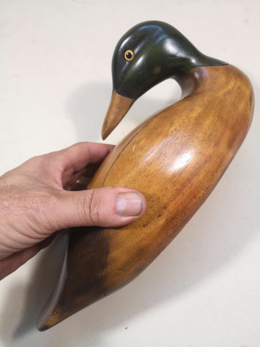 Limited Edition 139/2000 Feathers of Knysna Antique Duck with Original Cloth Bag