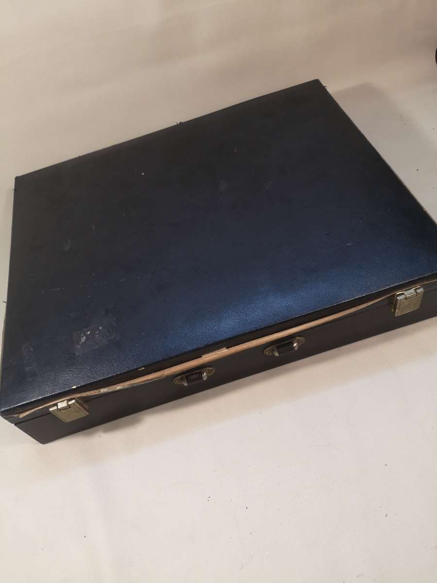 Vintage Apfv Rolland Roulette Set with Leather Case.