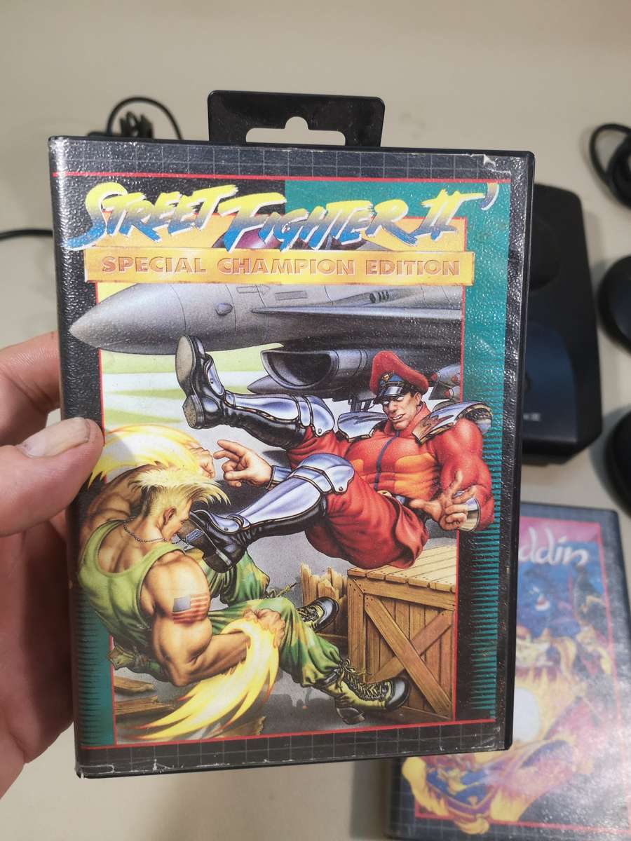 STUNNING FIND!! Vintage Original SEGA Mega Drive II 16 Bit Complete Bundle - Working Condition