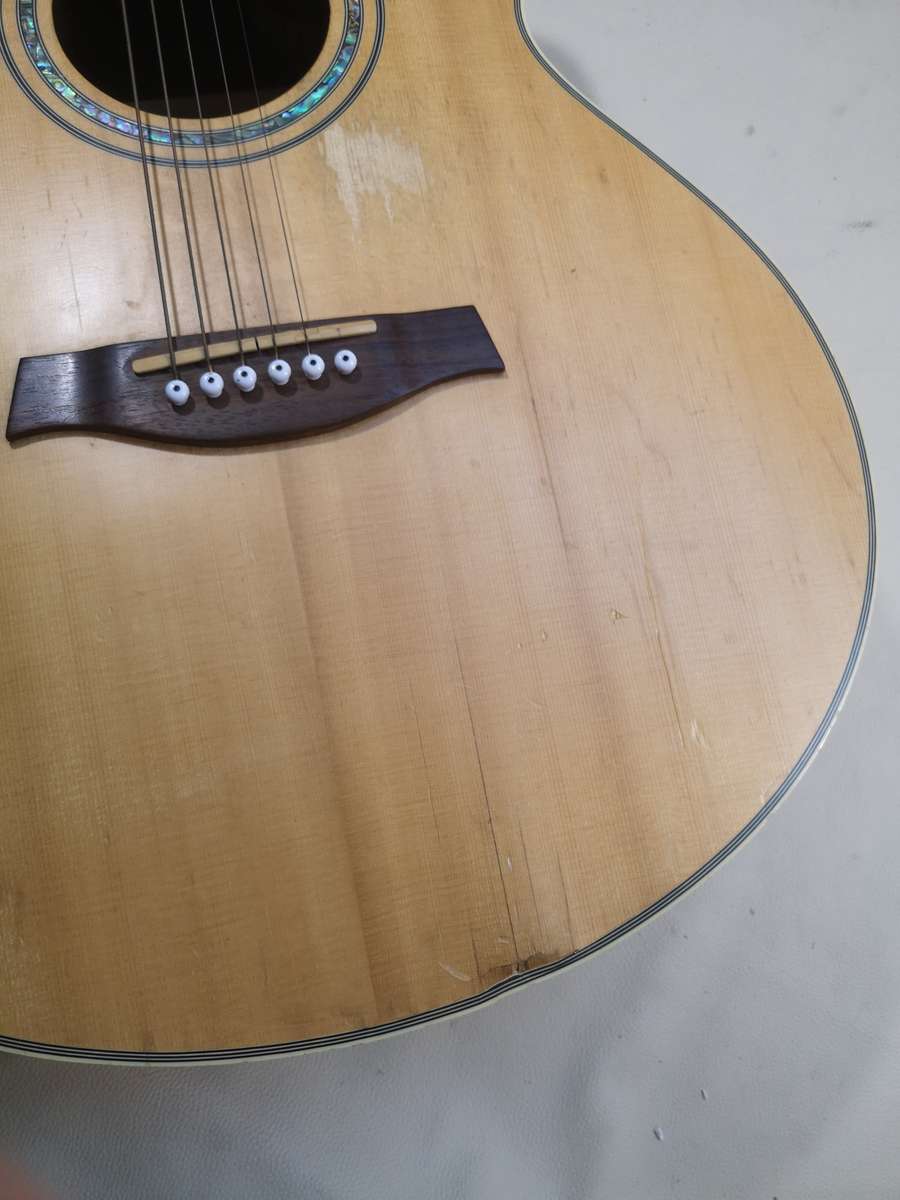 Rare Guitar!! Ibanez AEL40S RLV1202 Electrical Acoustic Guitar - Vine Fretboard Inlay