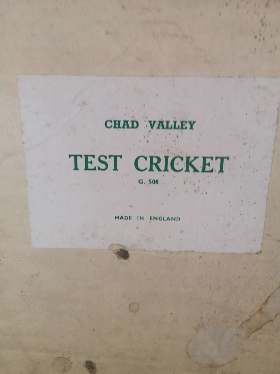Vintage Test Cricket Board Game Chad Valley 1950's. - England