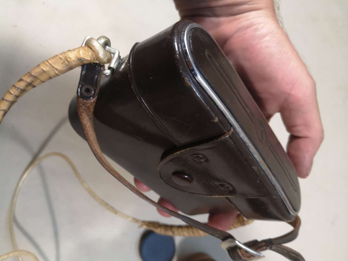 1959 Petri 2.8 Color Corrected Super "Green-O-Matic" with a Pouch Full of Petri Lenses