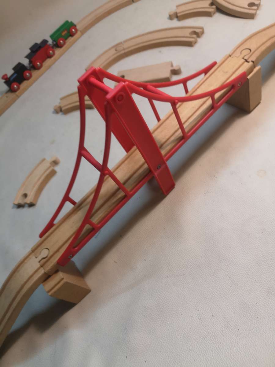 Complete Vintage Brio Wooden Train Set