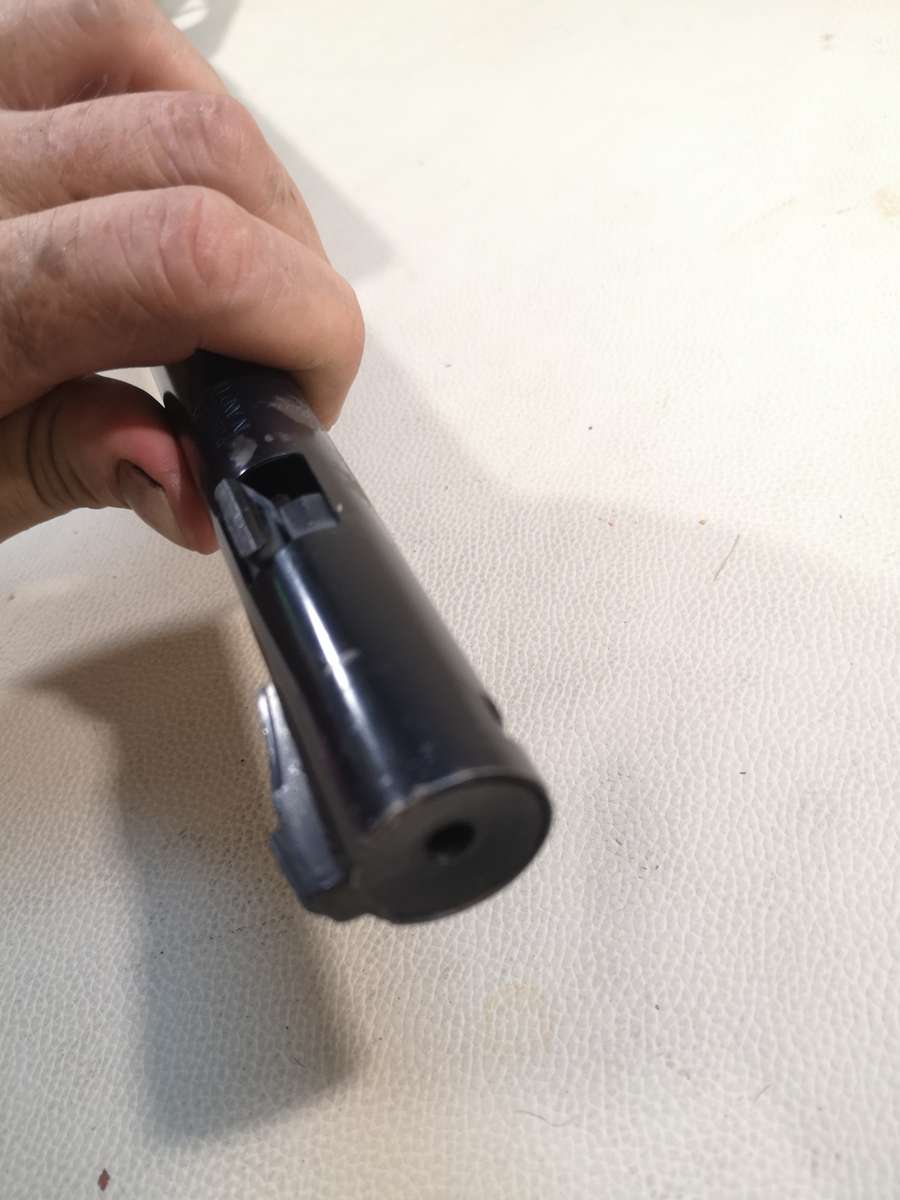 Vintage 1984 Daisy Model 95B Lever Action Wooden Stock Pneumatic Air Rifle