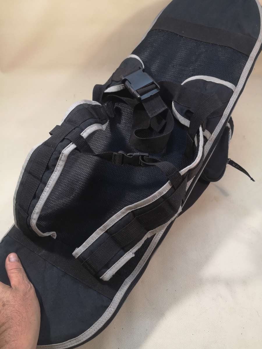 Awesome!! Vintage Tony Hawk Skateboard With Original Lizzard Skateboard Rucksack