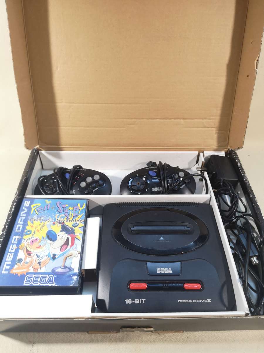 Amazing!!! Sega Mega Drive II Console & Games Bundle Complete in Original Box