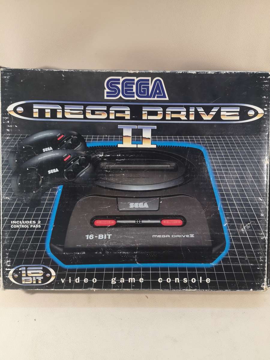 Amazing!!! Sega Mega Drive II Console & Games Bundle Complete in Original Box