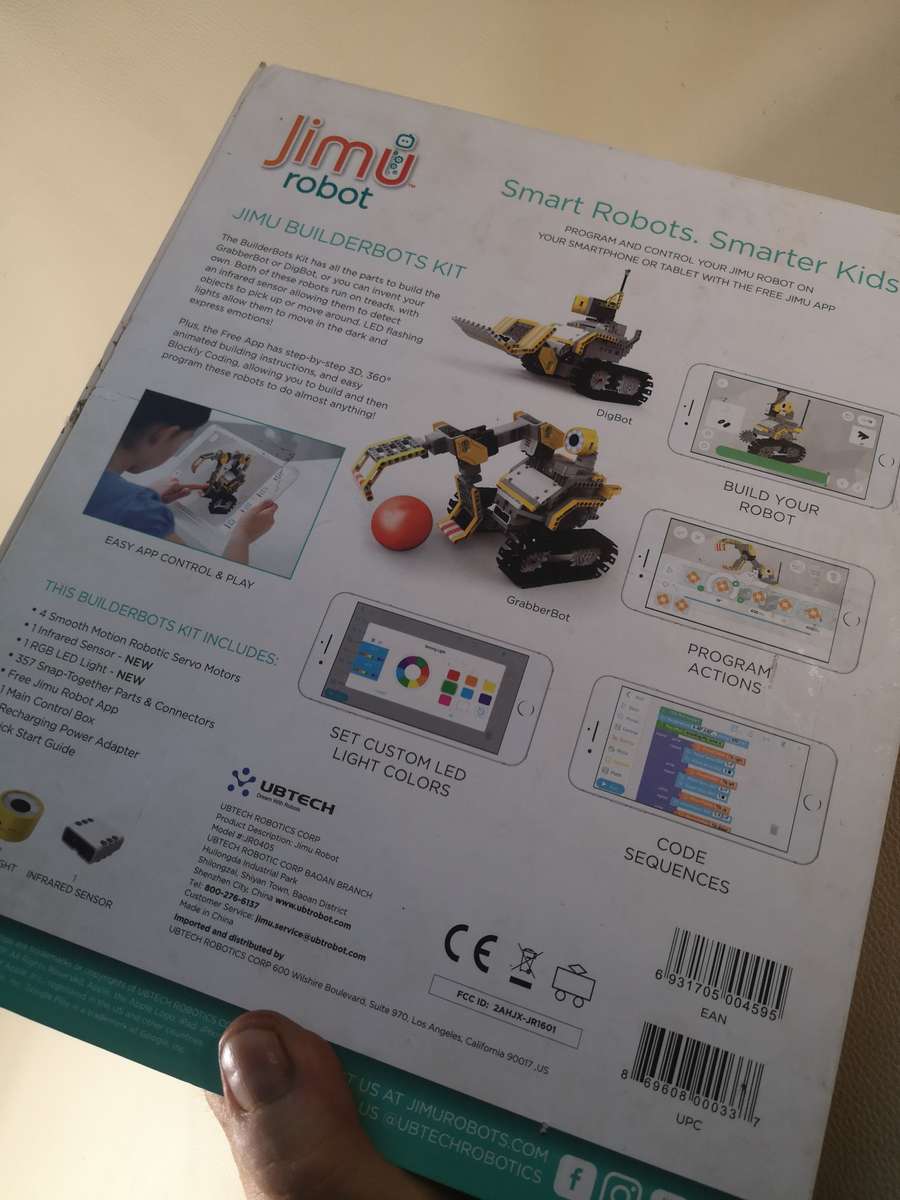 Jimu Robot Builderbots Interactive Robotic Building Block Kit Intelligent Robots