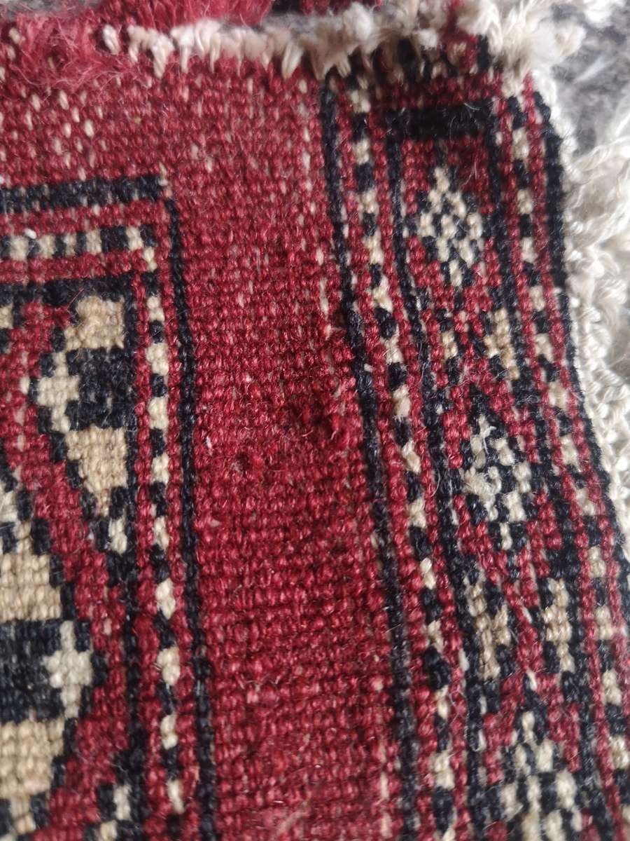 Handmade Afghan Rug Bokhara Rug Jaldar Bokhara Rug Small Mini Rug 90x61 cm